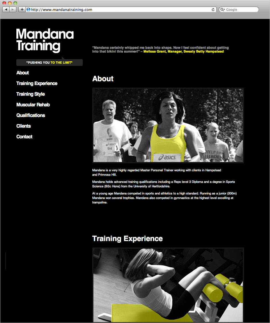 Mandana Training